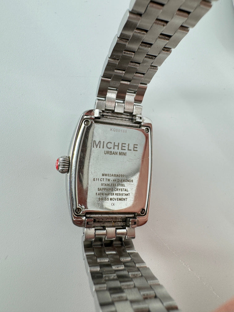 MICHELE Stainless Steel Urban Mini Watch