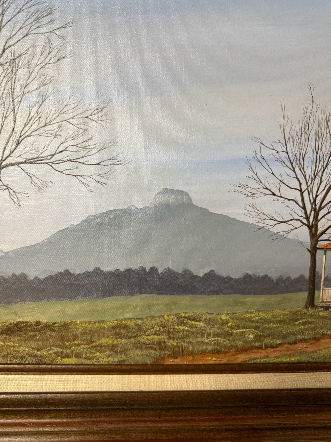 TOM BERNARD "Mountain View" Painting