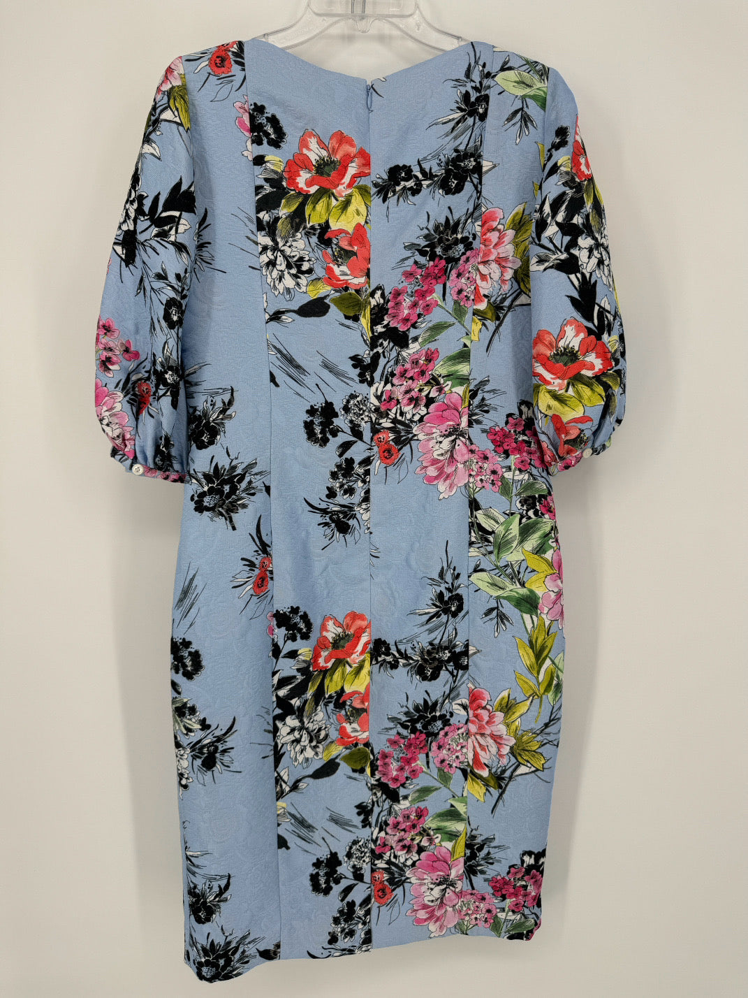 CARLISLE COLLECTION Size 10 Powder Blue Mariposa Floral Dress NWT